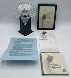 SWAROVSKI SCS 1998 PEACOCK NUMBERED 01008/10000 LIMITED EDITION - Picture 1 of 10