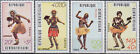 Republika Środkowoafrykańska Tradycyjne tańce 1971 MNH-8,50 euro