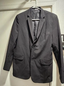 Calvin Klein Boys' Blazer Suit Jacket, Single Breasted, Navy, Sz 20 NWT - Picture 1 of 4