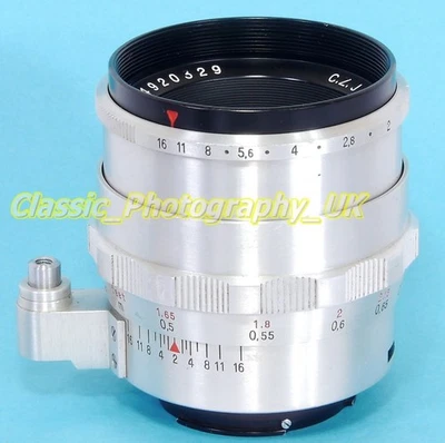 Zeiss BIOTAR 2/58mm EXAKTA 35mm SLR + DIGITAL fit 58mm F2 BOKEH King Lens 1958 - Image 1 of 4