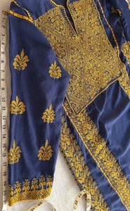 Vintage Palestinian Tradition dress handmade embroidered dress thobe (Tatreez) - Picture 1 of 16