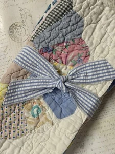 SCHÖNES Konvolut Dresdner Platte Vintage Quilt Teile 10x11" (Konvolut C) - Bild 1 von 7
