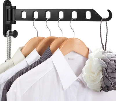 Appendiabiti Da Parete Pieghevole, Alluminio Appendiabiti Da Parete Girevole a 1 - Immagine 1 di 4