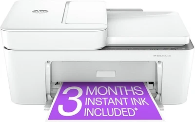 Impresora inteligente a color todo en uno HP DeskJet 4255e con 3 meses de tinta instantánea Foto 1 de 4