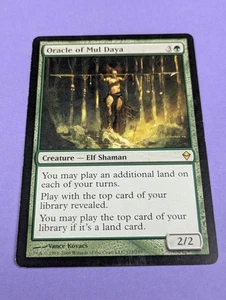 MTG Magic: Zendikar: Oracle of Mul Daya #172/249 Rare - MP - Picture 1 of 2