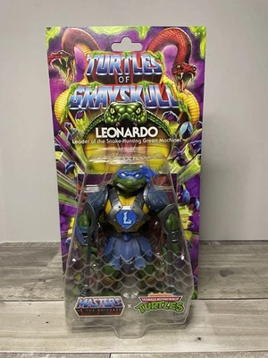 Masters of the Universe Turtles of Grayskull - Leonardo - MOTU x TMNT NUEVO Foto 1 de 4