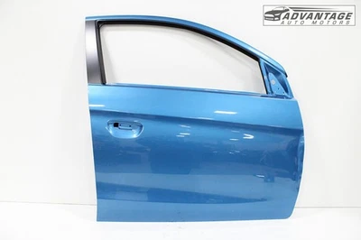 2014-2024 MITSUBISHI MIRAGE FRONT RIGHT DOOR SHELL SAPPHIRE BLUE METALLIC OEM - Image 1 of 4