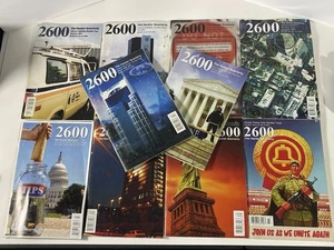 Lot of (10) 2600 Hacker Quarterly Magazines - 2008-2012 - Picture 1 of 5