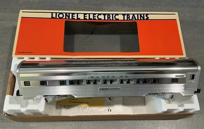 Lionel 6-19112 O Gauge Santa Fe "Squaw Valley" Pullman Aluminum Passenger Car - Image 1 of 4