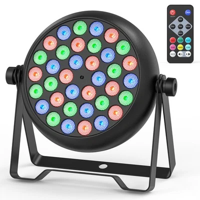 Sound Activated Auto DMX 36 LED Par Light With Built In Programs For Conference - Image 1 of 4