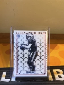 2024 Panini Phoenix - Contours Drake Maye #CON-DME (RC) - Picture 1 of 2