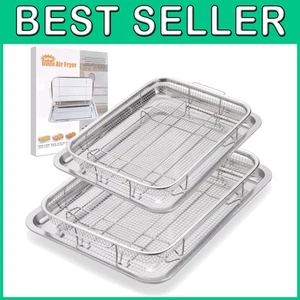 Large Oven Air Fryer Accessories Set - 18.7"x12.8" - Picture 1 of 8