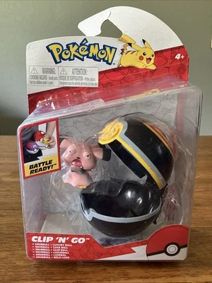 Figura Snubbull Pokemon Clip 'N' Go Pelota de Lujo Listo para Batalla NUEVO en Caja Foto 1 de 3