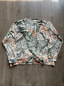Vintage Outfitters Ridge Long Sleeve Camo Shirt Fusion 3D 3XL 90s Hunting - Picture 1 of 6
