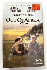 Out Of Africa Betamax (NOT VHS) Robert Redford Meryl Streep 1985 - Bild 1 von 3