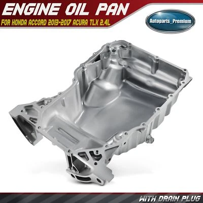 Aluminum Oil Pan For Honda Accord  2013-2017 Acura TLX 2015-2020 2.4L GAS DOHC - Image 1 of 4