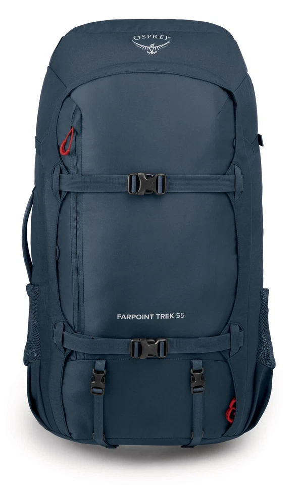 Osprey Farpoint Trek 55 Rucksack Rucksack Muted Space Blue dunkelblau - Bild 1 von 4