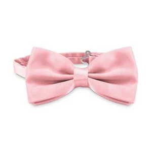 Elegante papillon in colore Cloralio rosa da uomo, chiusura con gancio - Imagen 1 de 7