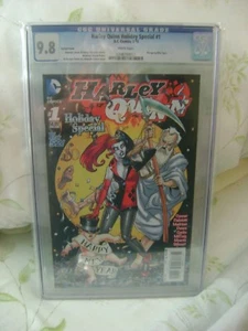 HARLEY QUINN HOLIDAY SPECIAL #1 VARIANT COVER CGC 9.8 - FIRST PRINT - SOLD OUT  - Picture 1 of 1