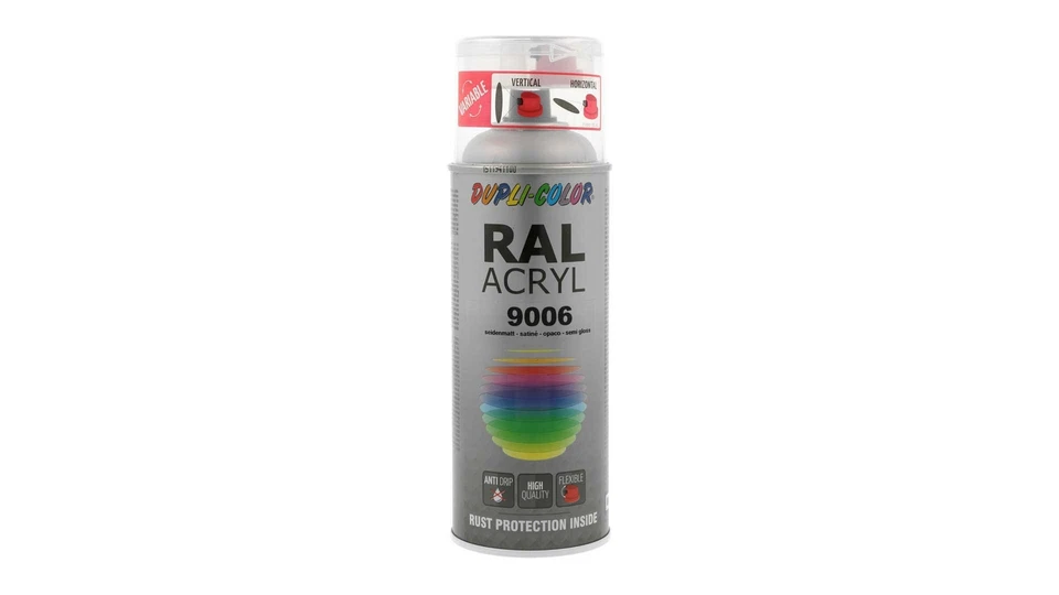 DupliColor DS Acryl-Lack RAL 9006 silber seidenmatt (400ml) - Bild 1 von 1