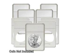 BCW - Display Slab with Foam Insert-Combo,American Silver Eagle White, 10 pack - Picture 1 of 7