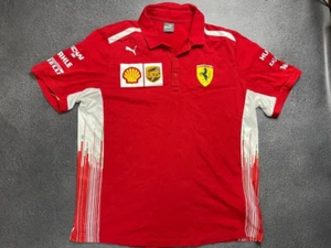 PUMA POLO SHIRT FORMULA 1 SCUDERIA FERRARI TEAM Size XL - Picture 1 of 7