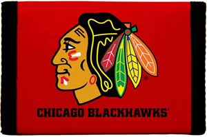 Chicago Blackhawks Nylon Wallet Red - Picture 1 of 1