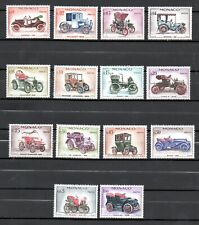 Monaco 1961 Satz 673/86 alte Automobile/Cars/Oldtimers postfrisch
