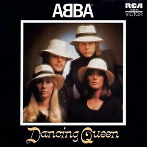 ABBA Dancing Queen BANNER 2x2 Ft Fabric Poster Tapestry Flag album cover art - Picture 1 of 3
