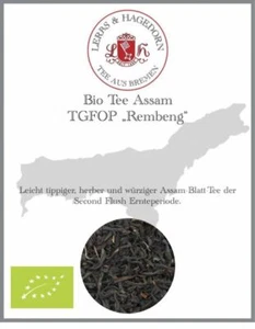 Bio Tee Assam TGFOP „Rembeng“ 250g - Bild 1 von 3