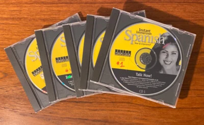 Instant Immersion Spanish - The Euro Method - Deluxe Edition (2002; 5 CD-ROMs) - Image 1 of 4