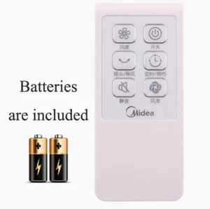 Original Remote Control For FTS30-13AR FW40-11AR FZ10-15BRW Midea Electric Fan - Picture 1 of 2
