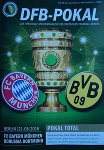 off. Programme DFB Cup Final 2016 Bayern Munich vs Borussia Dortmund - Picture 1 of 2