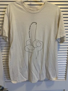 Emerica EFF CORPORATE Tee Men’s Size Large Creme - Picture 1 of 6