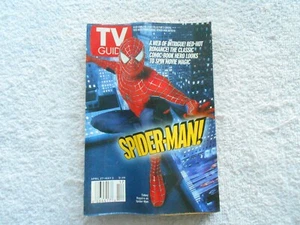 TV GUIDE Magazine-APRIL 27-MAY 3,2002-SPIDER-MAN! - Picture 1 of 2