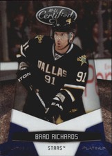 2010-11 Certified Platinum Blue #50 Brad Richards/250
