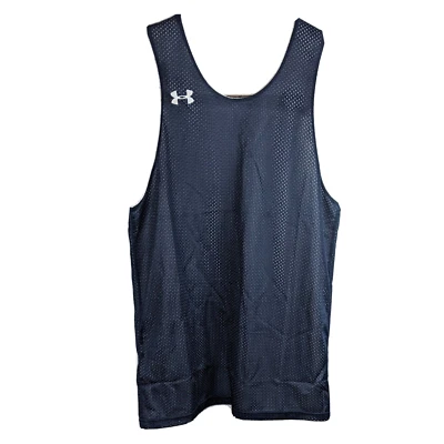 Kids Reversible Sports Jersey Size Medium (Under Armour) Navy Blue and White - Image 1 of 4