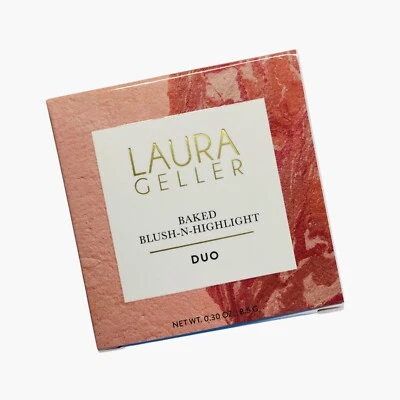 LAURA GELLER BLUSH & HIGHLIGHT DUO - PINK POTPOURRI /FRENCH KISS (Full Size/NWB) - Image 1 of 3