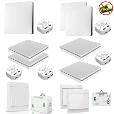 230V Mini Funk Empfänger 433mhz Funkschalter System Wandschalter Lichtschalter - Bild 1 von 4