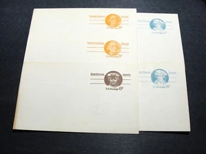 Set di (5) cartoline postali Patriot anni 70-usate come pubblicità assicurazione auto.-non spedite. - Foto 1 di 11