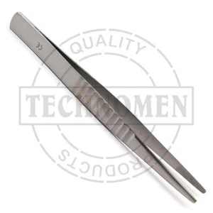 12.5 cm TREVES SERRATED NON TOOTHED SURGICAL DENTAL VETERINARY FORCEPS TWEEZERS - Picture 1 of 5