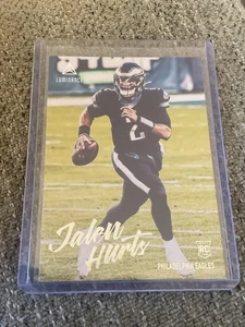 2020 Panini Chronicles - Luminance Update Rookies Jalen Hurts #210 (RC) - Picture 1 of 2