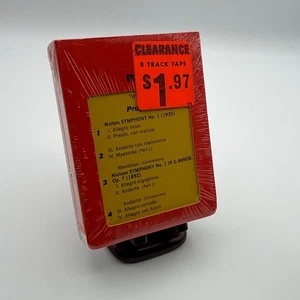 Factory Sealed Walton / Nielsen Symphonies Twentieth Century 8 Track Tape NOS - Picture 1 of 4