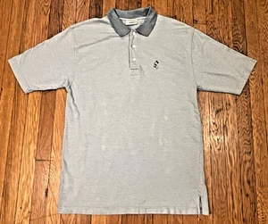 Walt Disney World Mickey Mouse Short Sleeve Golf Polo Shirt Size Large Blue Mens - Picture 1 of 24