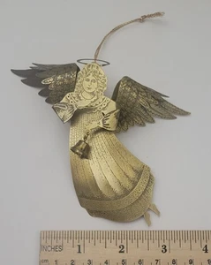 Detaillierte Golddose Engel Ornament 3D - Bild 1 von 3