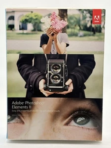 Adobe Photoshop Elements 11 - Windows & Mac, Retail Version Boxed - Picture 1 of 6