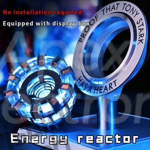 Alloy Energy Reactor Chest Light 1/1 Ark Electromagnetic Core Iron Man MK1 Model - Picture 1 of 13