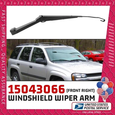 15043066 Fit For Chevy S10 GMC Sonoma Windshield Wiper Right Arm Passenger Side - Imagem 1 de 4