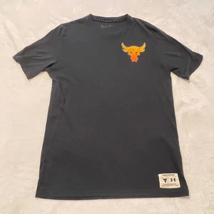 Project Rock Shirt Iron Paradise Tour Under Armour Herren Schwarz Oberteil Medium - Bild 1 von 6