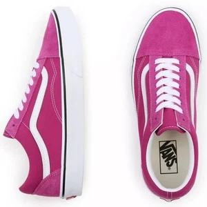 Vans Old Skool Off The Wall Unisex Fuchsia Sneaker Schuhe W11 M9,5 Neu - Bild 1 von 7